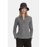 Vakko Brown Patterned Shirt - 38 - Kahverengi
