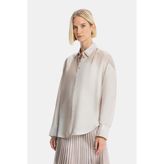 Vakko By Lorena Antonıazzı Silk Shirt - 40 - Bej