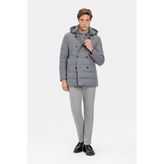 Vakko By Montecore Grey Melange Wool Jacket - Gri - 60