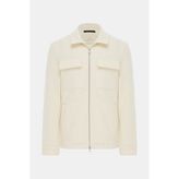 Vakko By Montecore Zip-Up Unlined Jacket - Ekru - 50