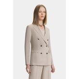 Vakko By Taglıatore Beige Double-Breasted Jacket - 44 - Bej