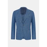 Vakko By Taglıatore Blue 2-Button Half-Lined Jacket - 60 - Mavi