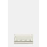 Vakko Cream Monogram Wallet - Bej