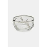 Vakko Dragonfly Patterned Glass Bowl Small Size