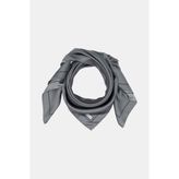 Vakko Düz Twill İpek Eşarp - Füme