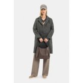 Vakko Grey Pea Coat - 40 - Gri