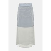 Vakko Grey Sequined Skirt - Gri - 40