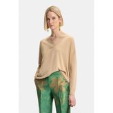 Vakko Knit Sweater - Bej - M