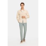 Vakko Light Beige Jacket - S - Bej