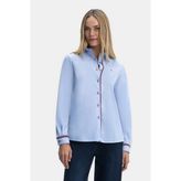 Vakko Light Blue Long Sleeve Shirt - 40 - Mavi