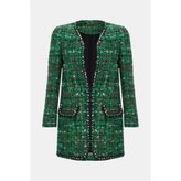 Vakko Multicolor Jacket - 36 - Çok Renkli