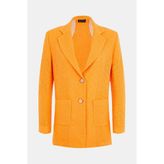 Vakko Orange Jacket - 38 - Turuncu