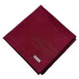Vakko Pamuk İpek Eşarp - Monogram - Bordo