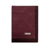 Vakko Pamuk İpek Monogram Şal 42140-Bordo