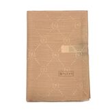 Vakko Pamuk İpek Şal - Monogram - Somon