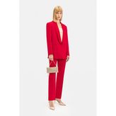 Vakko Red Tuxedo Lapel Jacket - 42 - Kırmızı