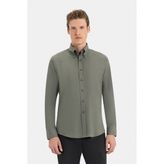 Vakko Shirt - L - Yeşil