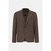 Vakko Single-Breasted Half-Lined Jacket - 46 - Bej