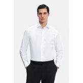 Vakko Striped Shirt - 40 - Beyaz