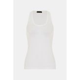 Vakko Tank Top - Beyaz - XL