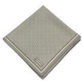 Vakko Twill İpek Eşarp - Helezon Monogram - Açık Mint