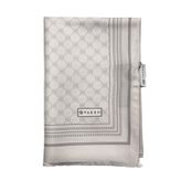 Vakko Twill İpek Şal - Özel Seri - Açık Taş