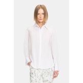 Vakko White Low-Cut Shirt - 42 - Beyaz