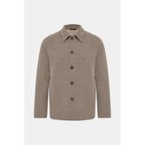 Vakko Wool Elastane Short Coat - 50 - Bej