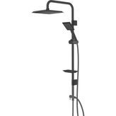 Vala Frame Full Siyah Tall Sistem Duş Seti