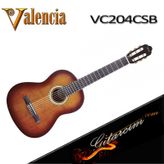 Valencia VC204CSB Klasik Gitar