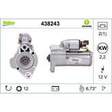 Valeo 438243 - Marş Motoru Vag - Siyah