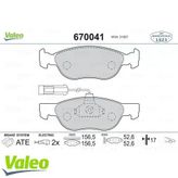 Valeo 670041 Ön Balata
