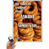 Valerm Askıda Simit LED Sayıcı (Uzaktan Kumandalı)