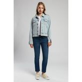 Valery Kadın Jean Ceket Denim - S