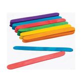Valetta Home Ahşap Dil Basma Çubuğu Renkli 50`li Paket (150X18 Mm)