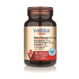 Validus Immun Beta Glucan Sambucus Nigra Pelargonium Propolis 30 Tablet