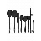VALLETTA VLT1170 DRONGO 9'LU SPATULA SET SİYAH