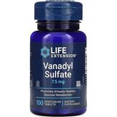 Vanadyl Sülfat, 7,5 Mg, 100 Vejetaryen Tablet - aromasız