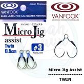 Vanfook Çiftli Micro Jig Asist İğne Mj-01 #3