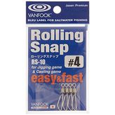 Vanfook RS-10 4 4 Adet Rolling Snap Klips