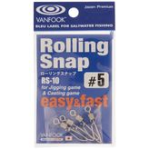 Vanfook RS-10 5 4 Adet Rolling Snap Klips