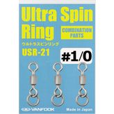 Vanfook USR-21 Silver #1/0 3'lü Fırdöndü