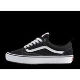 Vans Black/white Kadın Günlük Spor Ayakkabı Hafif Tekstil Malzeme Düz Tabanlı Konforlu Tasarım - Siyah - Beyaz