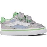 Vans Brooklyn Ls V Çocuk Spor Ayakkabı VN000D7XEMK1 - Gümüş - Yeşil
