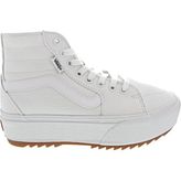 Vans Filmore Hi Tapered Platform Spor Ayakkabı Kadın Beyaz Kalın Taban Konforlu Tasarım