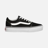 Vans Kadın Sneakers Siyah Ward Platform Spor Ayakkabı Nefes Alabilir Yapı ile Günlük Kullanım İçin