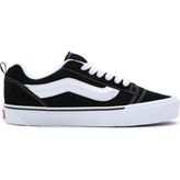 Vans Knu Skool Kadın Spor Ayakkabı Düz Taban Tekstil Malzeme ile Günlük Kullanıma Uygun - Siyah