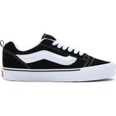 Vans Knu Skool Siyah Sneaker Kadın Cinsiyetli Düz Tabanlı Konforlu Ayakkabı Modeli