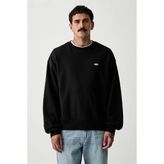 Vans Left Chest Erkek Sweatshirt - 010 - Siyah