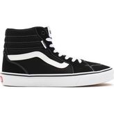 Vans Mn Filmore Hi Erkek Günlük Ayakkabı Siyah Kauçuk Taban ile Rahat Kullanım